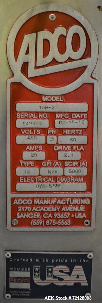 Adco 16B-SS Tri-seal Carton Closer